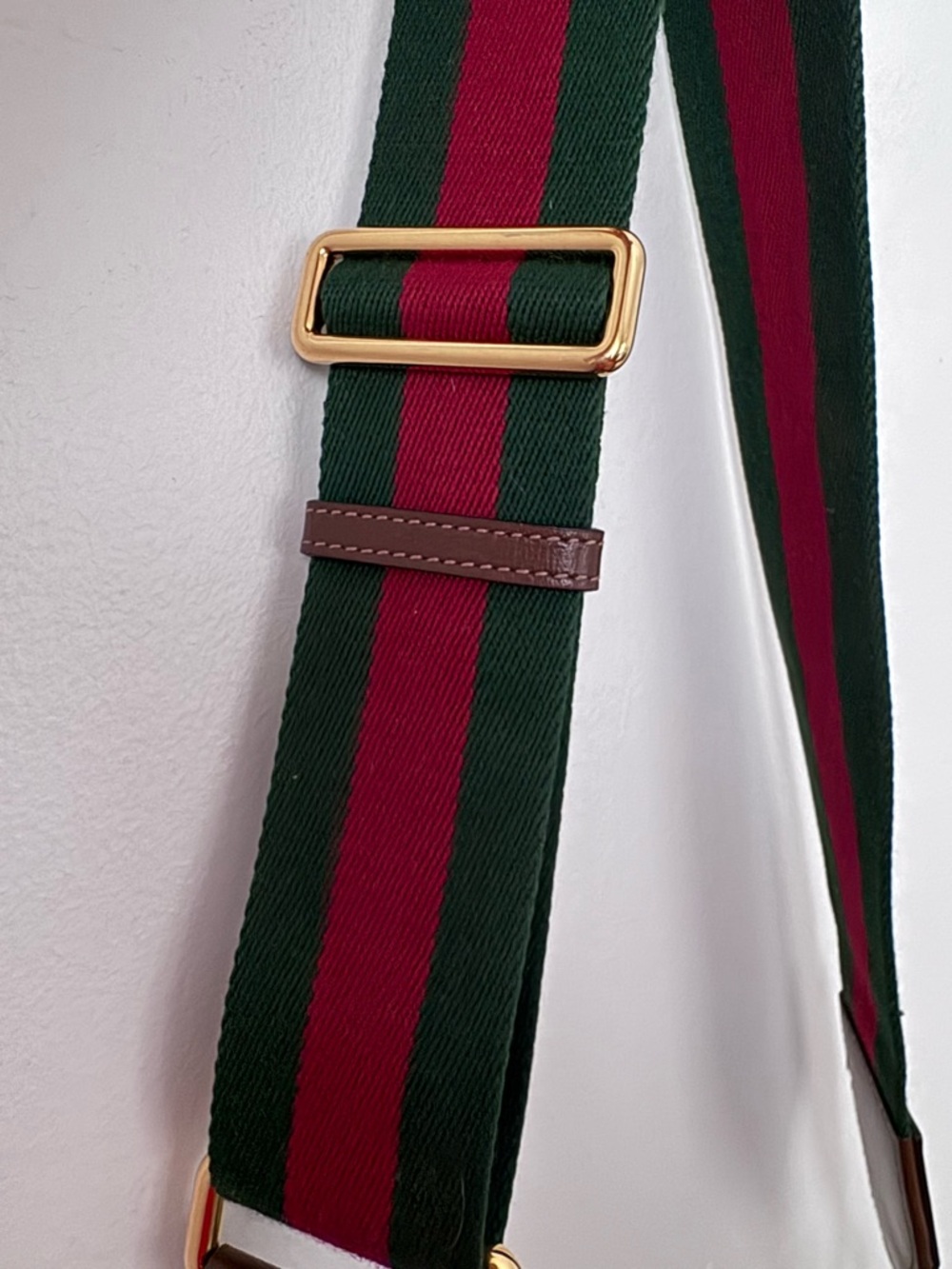Gucci Brown GG Horse Bit Mini - 2 straps  - Crossbody with brown Leather Trim - Picture 6 of 9
